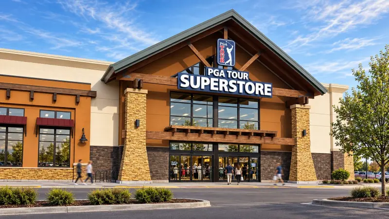 PGA Tour Superstore entrance in Boise, Idaho